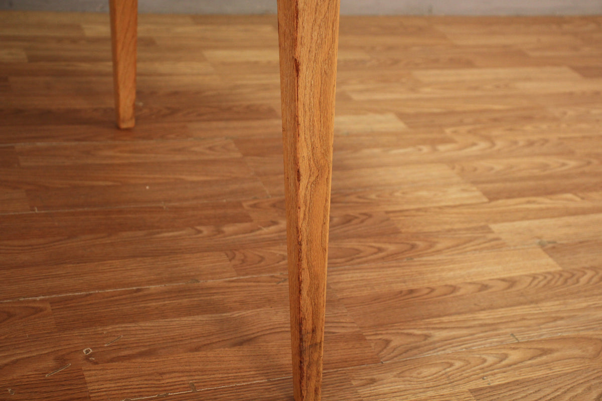 Mid Century Blonde Oval Dining Table - ONLINE ONLY