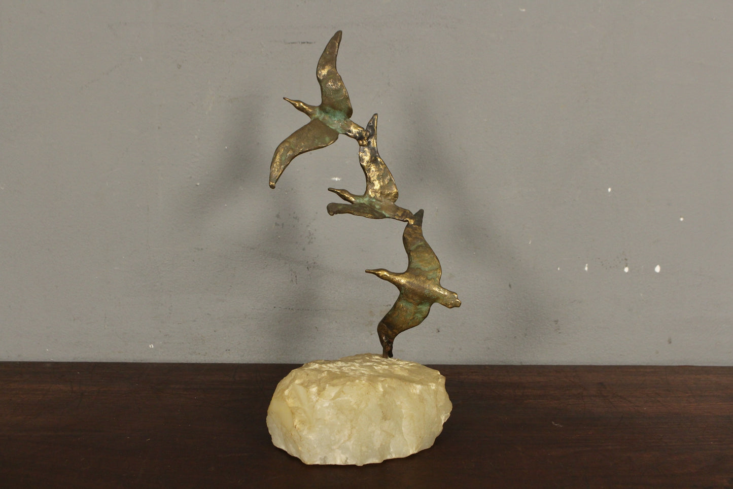 "Seagulls in Flight" Curtis Jere Sculpture