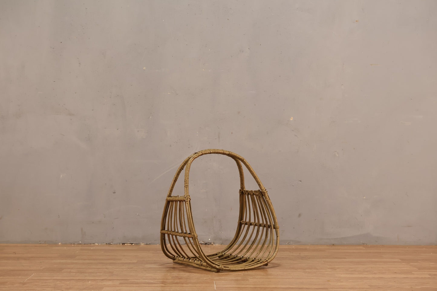 Taupe Wicker Basket