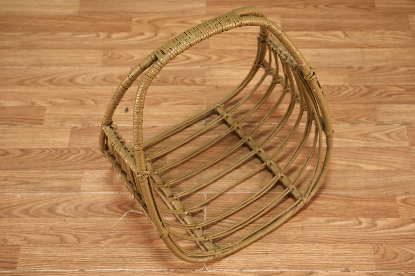 Taupe Wicker Basket