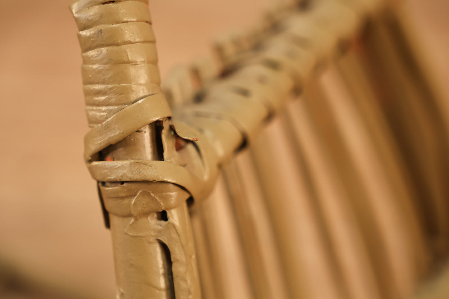 Taupe Wicker Basket