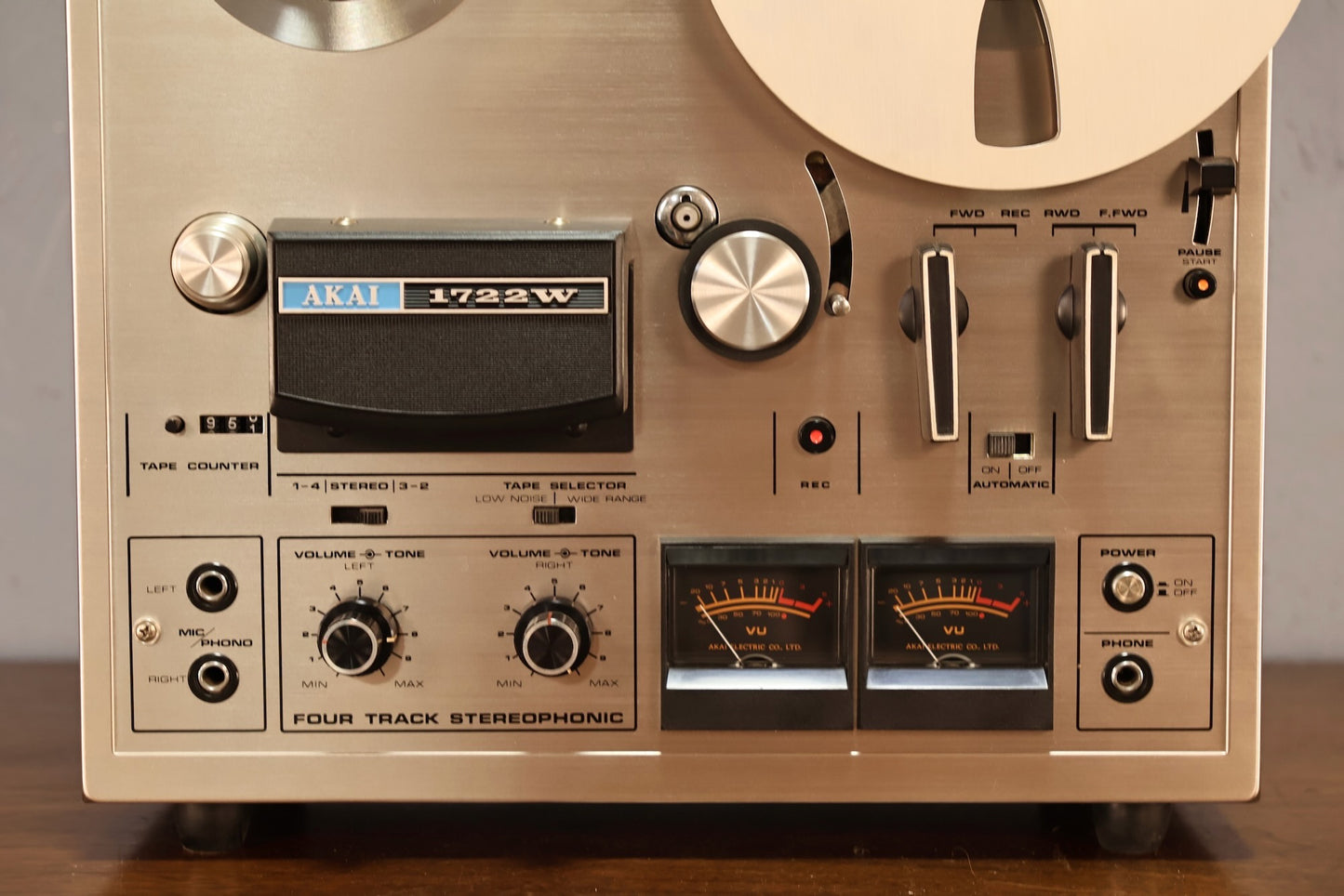 1970s Akai 4-Track Stereo Tape Recorder