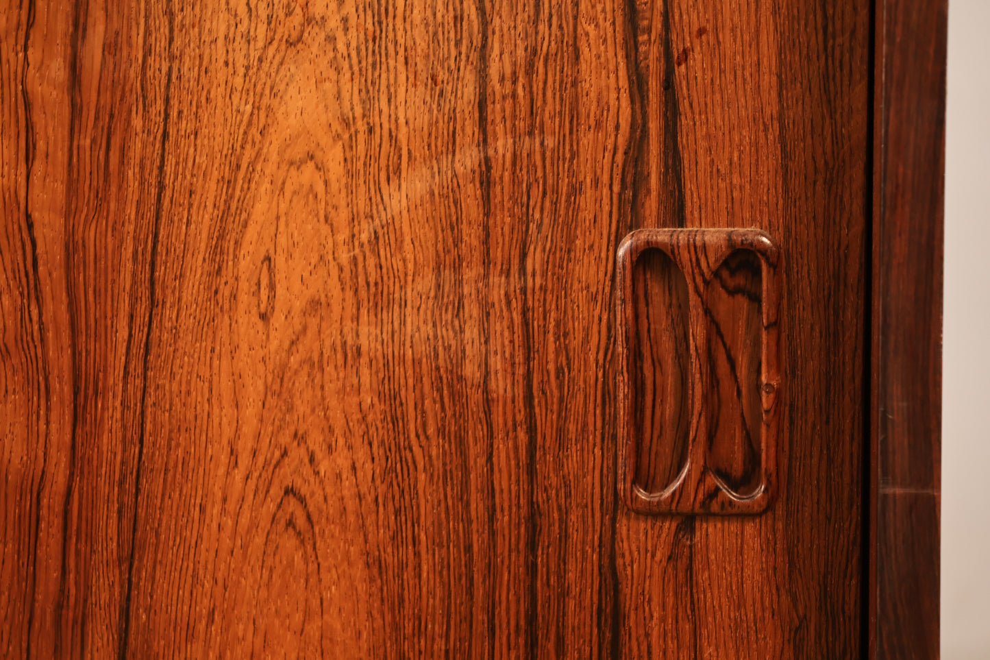 Danish Rosewood Sliding-Door Cabinet