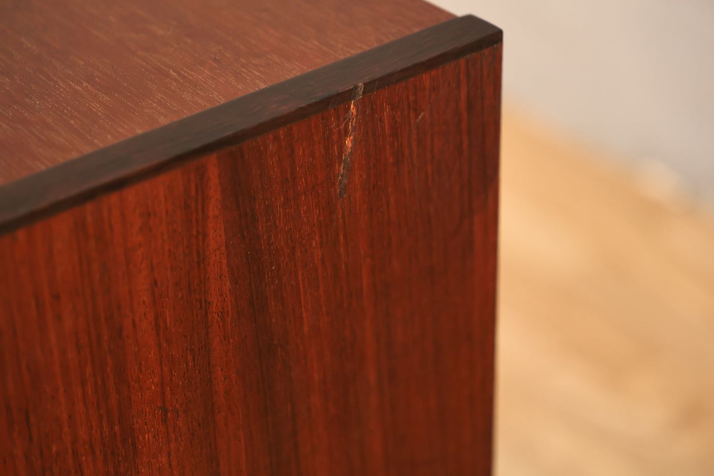 Danish Rosewood Sliding-Door Cabinet