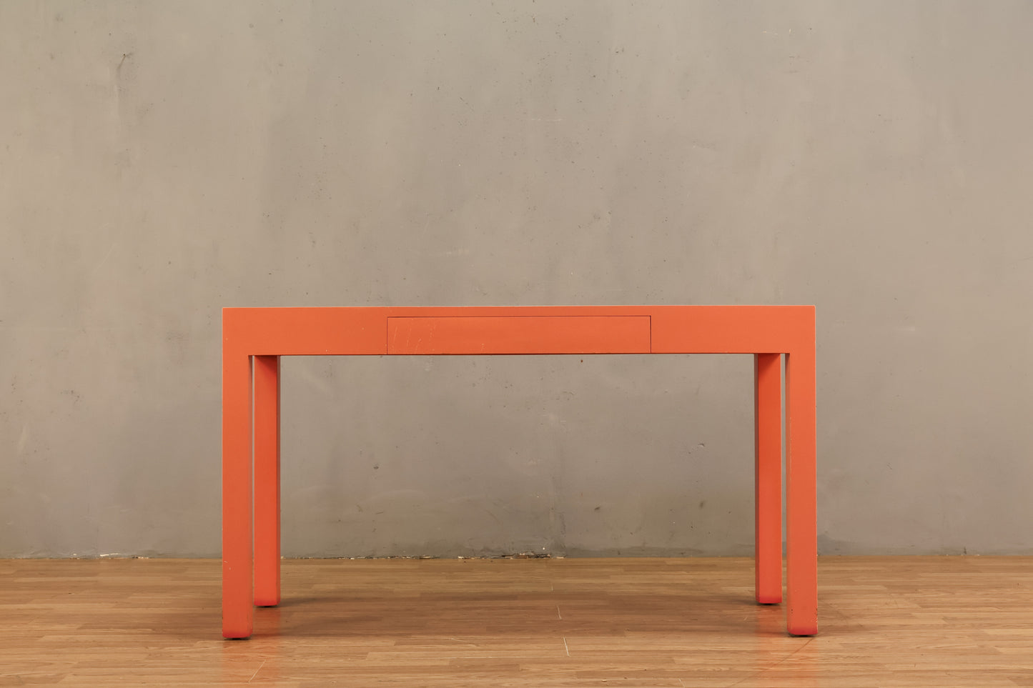 Coral Parsons-Style 1-Drawer Console Table