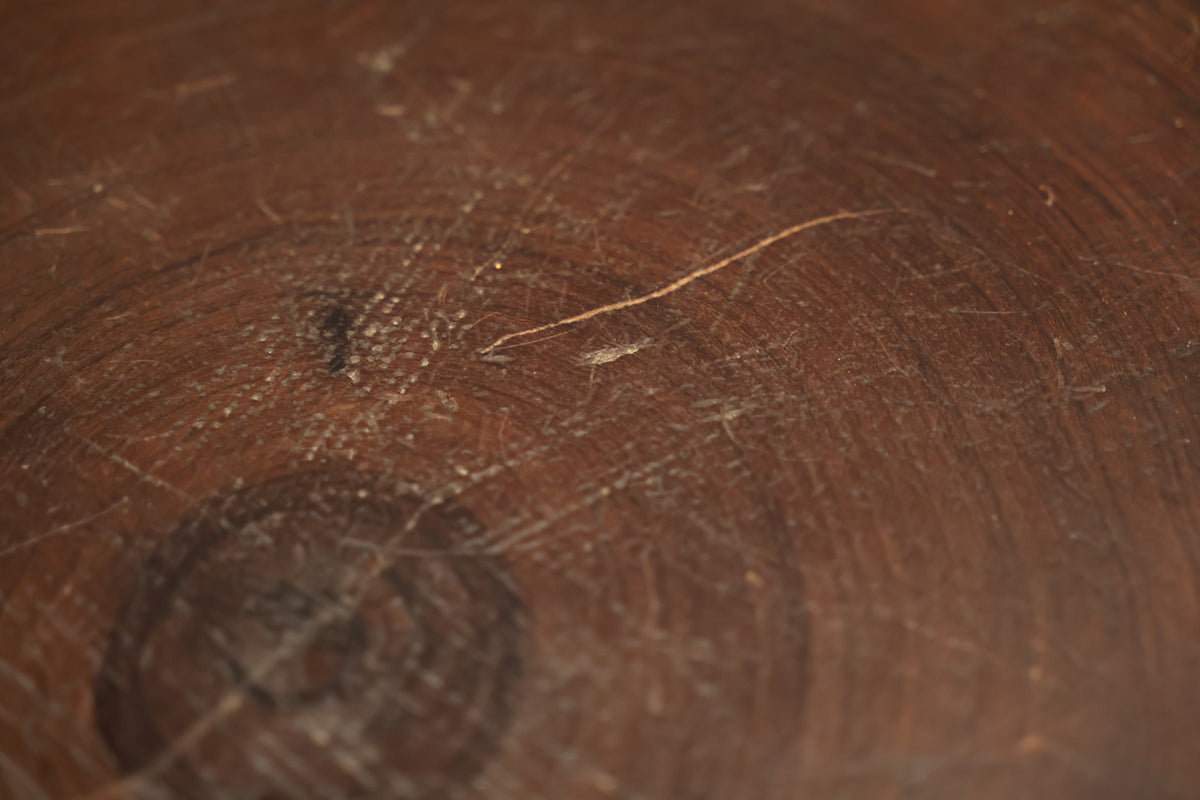 Central African Carved Stool Q