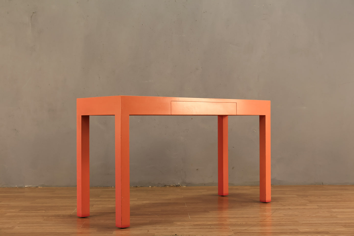 Coral Parsons-Style 1-Drawer Console Table