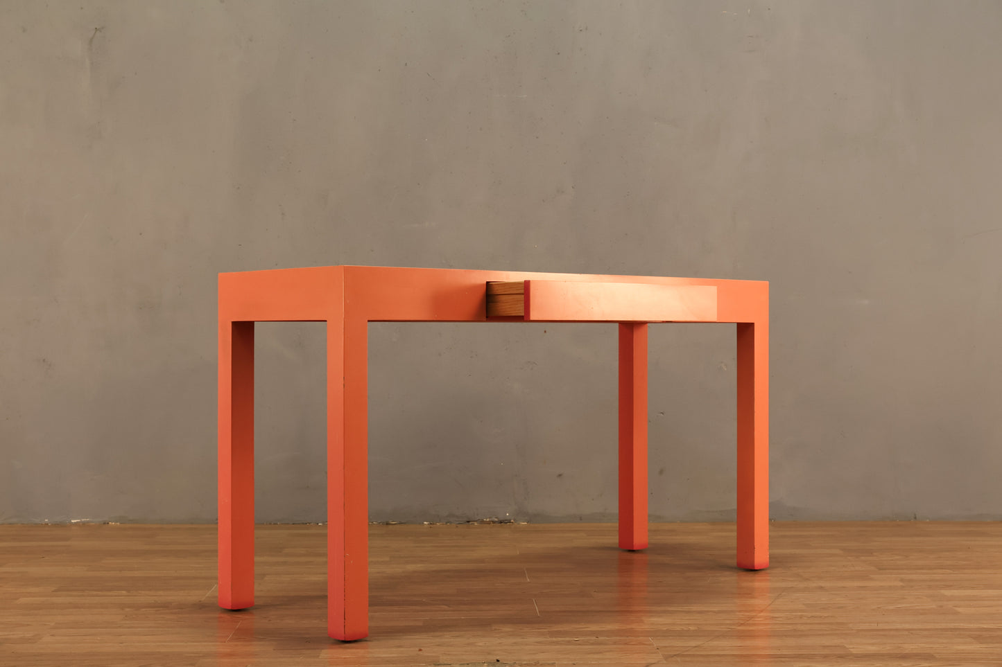 Coral Parsons-Style 1-Drawer Console Table