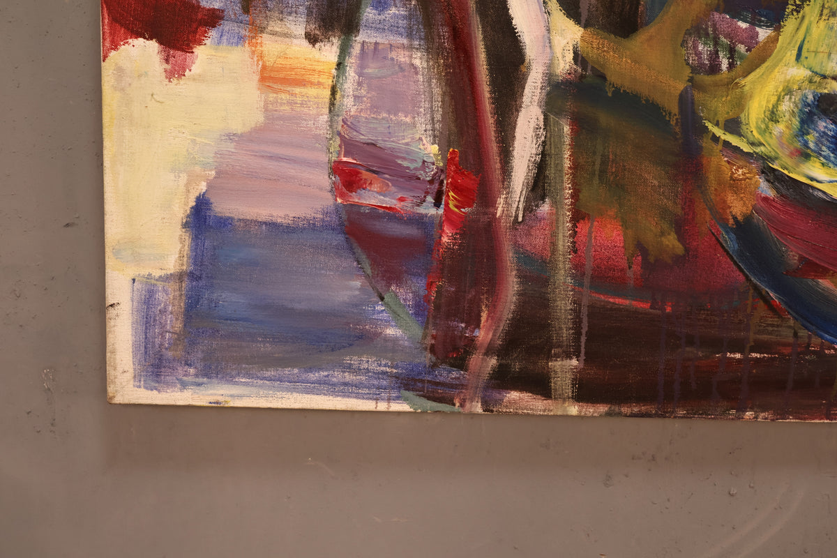 Large "Tempo" Abstract Painting