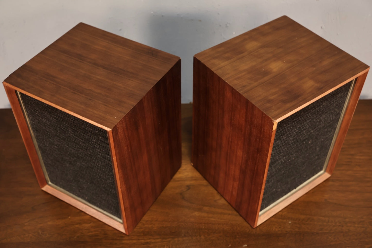 Pair of Panasonic Walnut Speakers