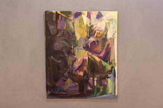 Large "Reflection" Abstract Painting