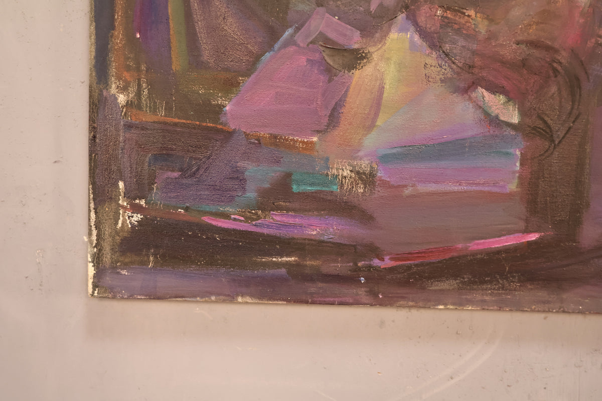 Large "Reflection" Abstract Painting