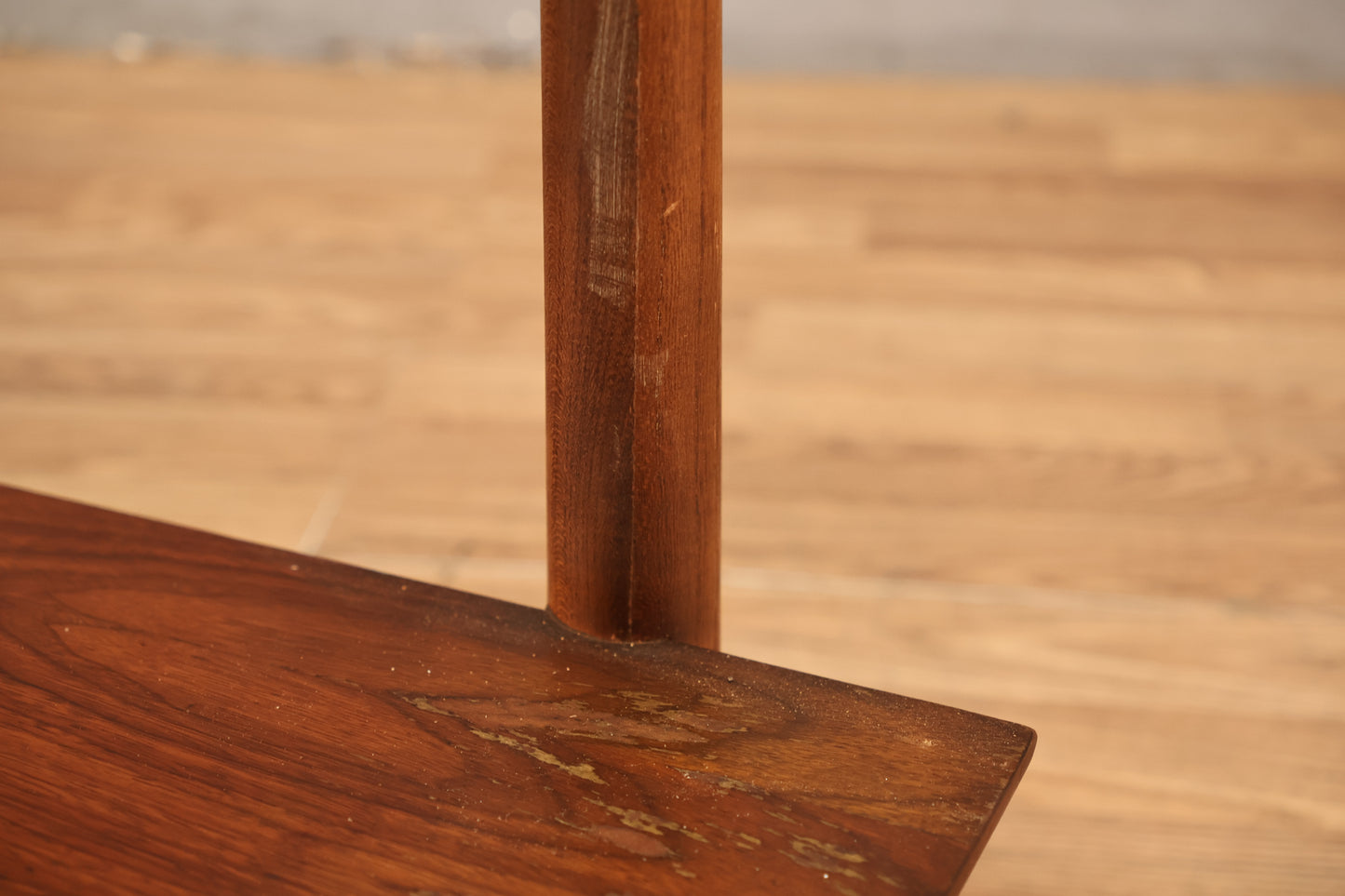 Lane "Monte Carlo" Walnut & Tile Console Table - ONLINE ONLY