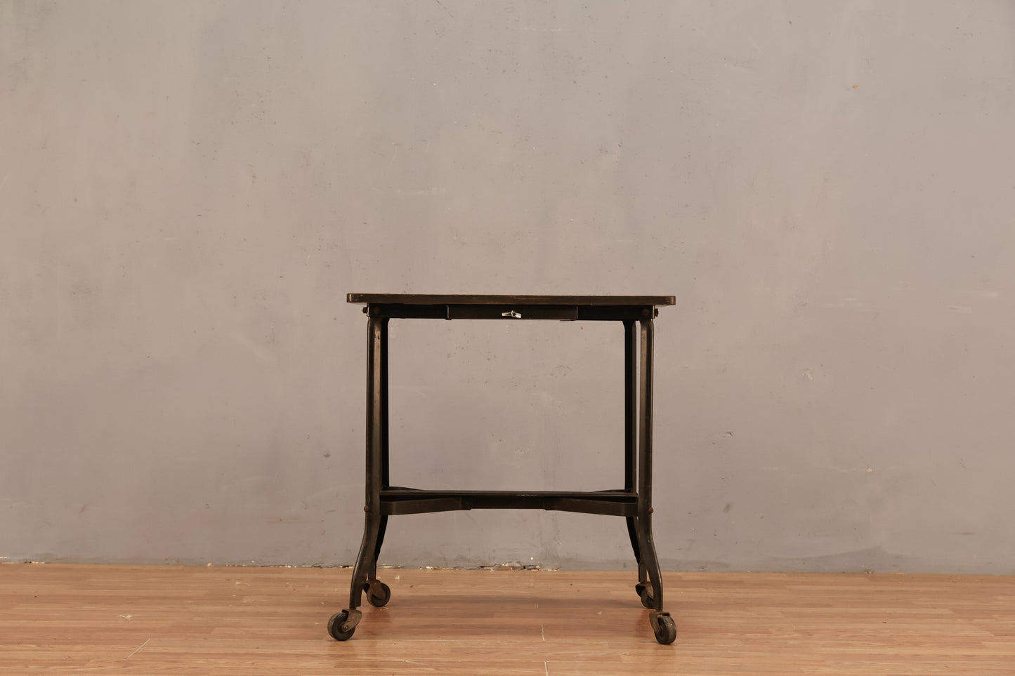 Industrial Dark Green Typewriter Table