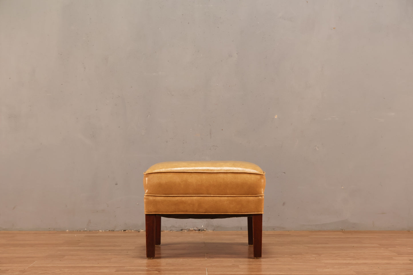 Dijon Vinyl Ottoman