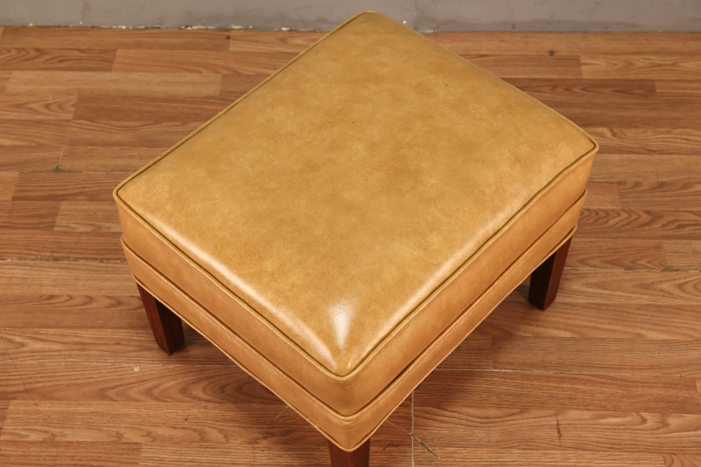 Dijon Vinyl Ottoman