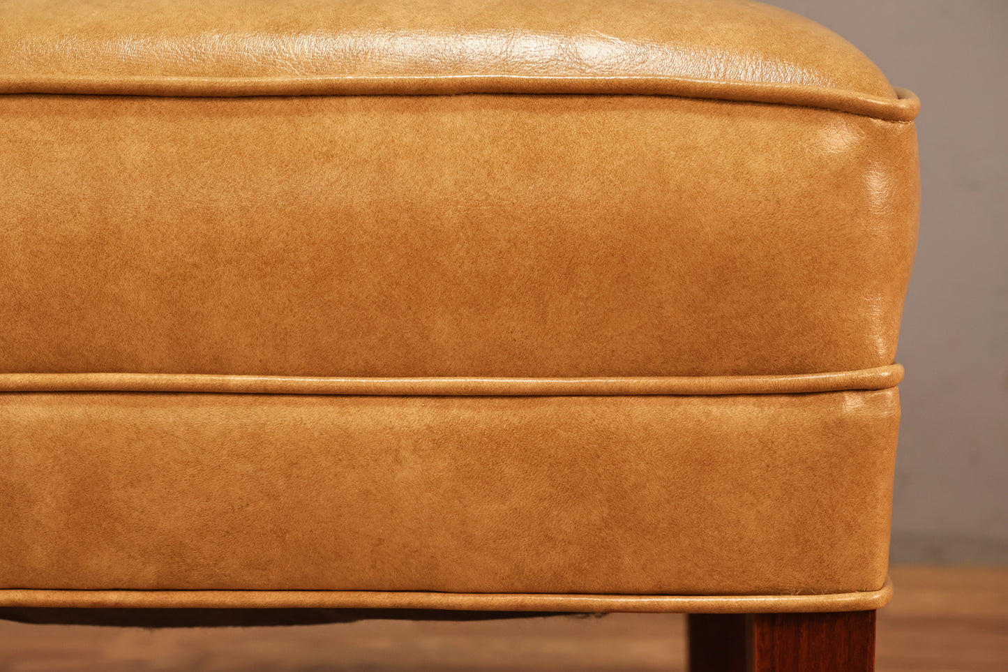 Dijon Vinyl Ottoman