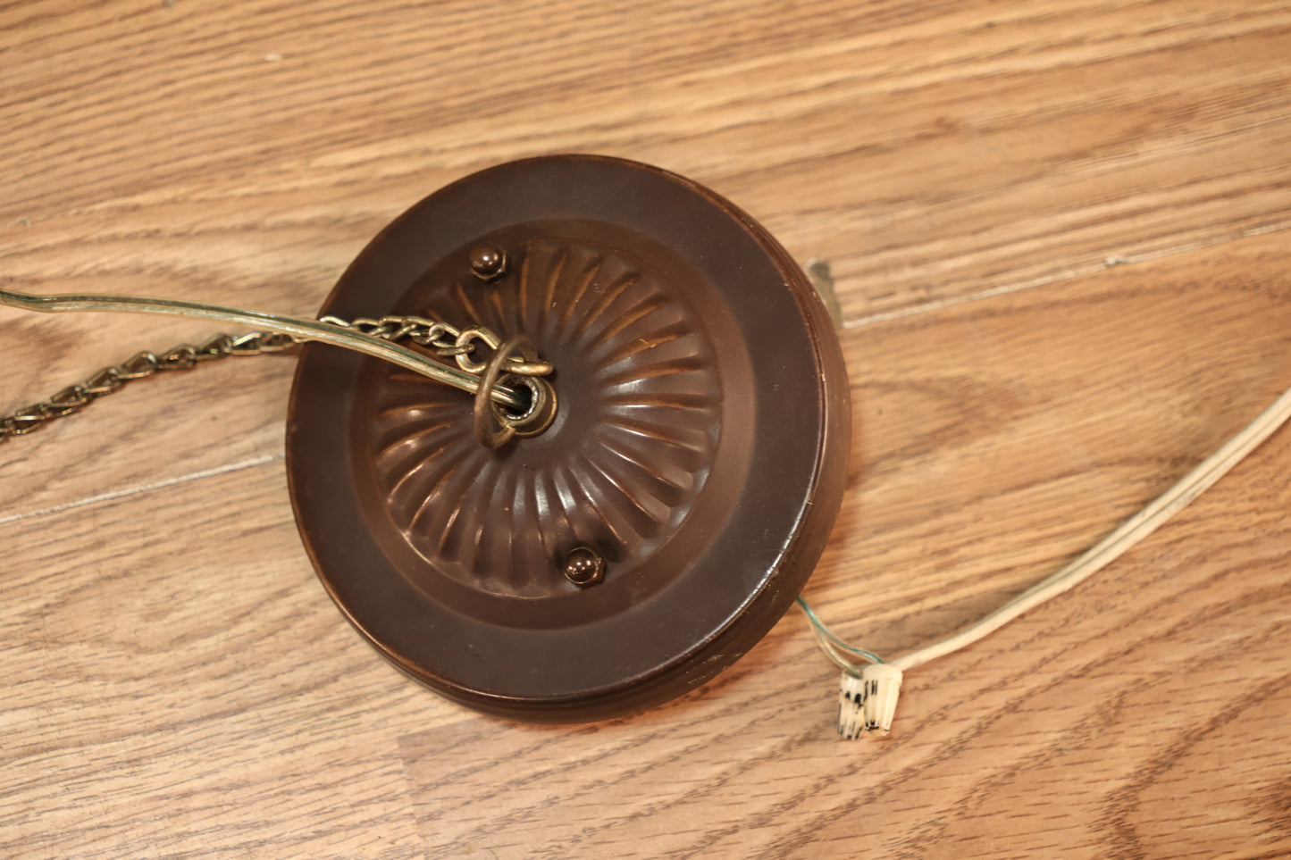 Moroccan Brass Hanging Lantern
