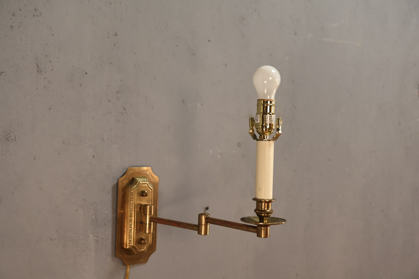 Pair of Brass Wall Sconces
