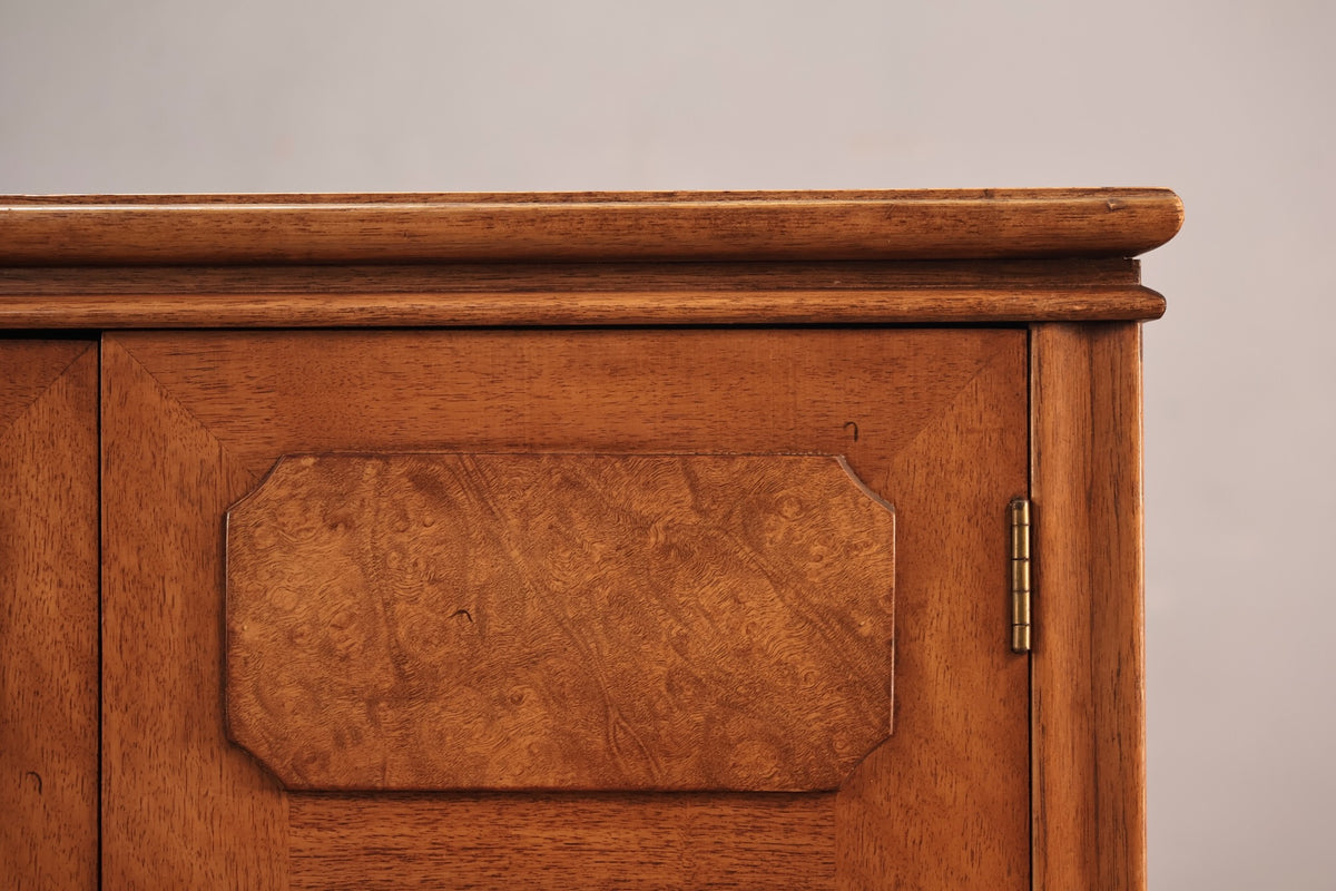 Thomasville "Tamerlane" Burl & Walnut Credenza - ONLINE ONLY