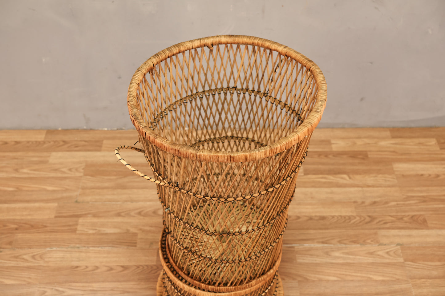 Tall Boho Woven Planter