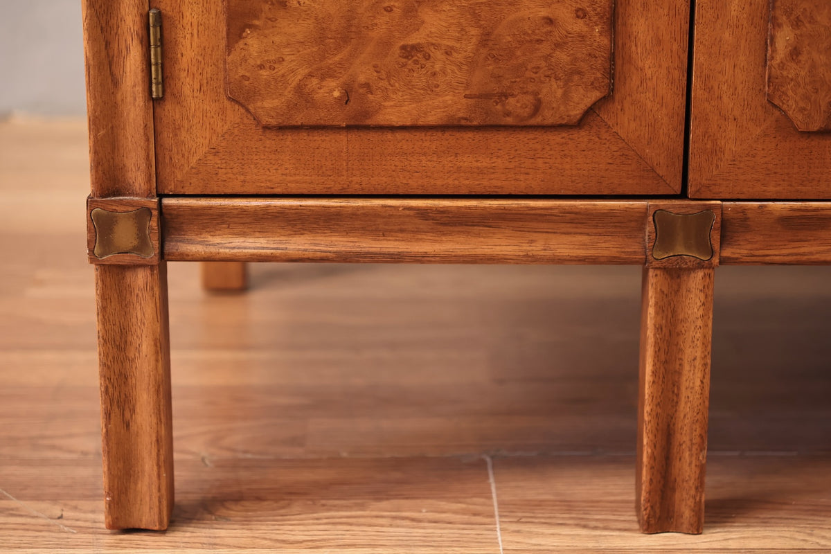 Thomasville "Tamerlane" Burl & Walnut Credenza - ONLINE ONLY