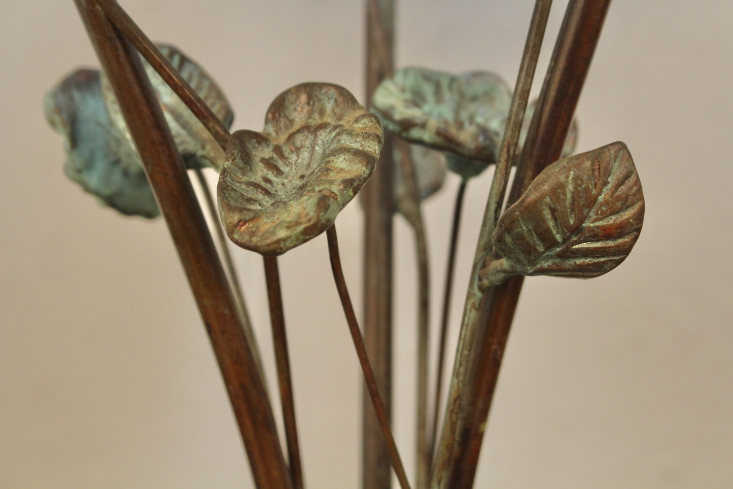 Brass & Glass "Secret Garden" Table Lamp