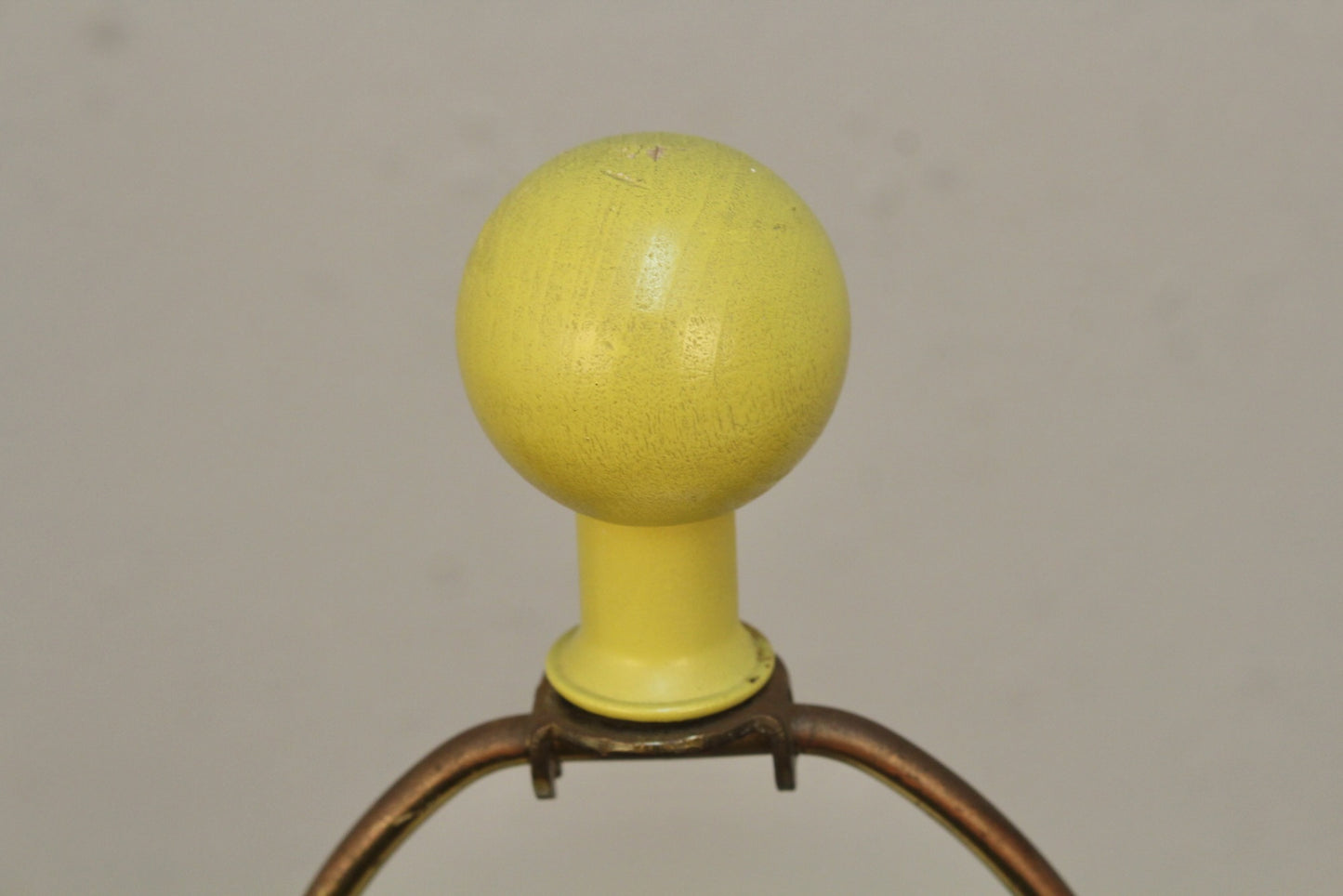 Pair of Chartreuse Ceramic Table Lamps