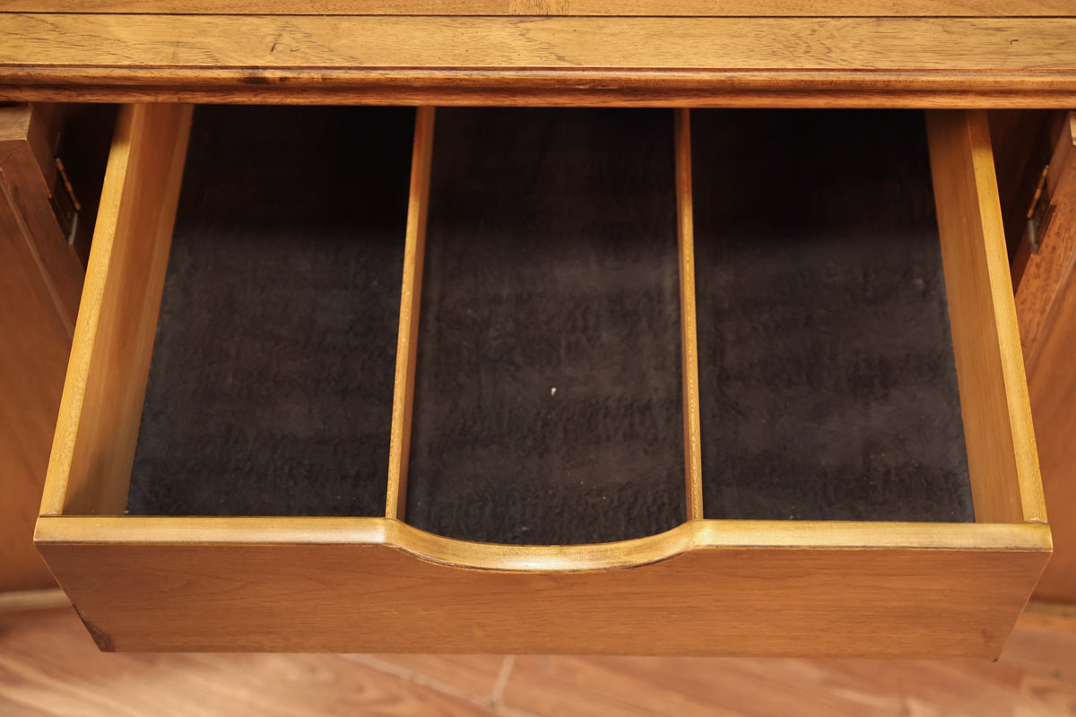Thomasville "Tamerlane" Burl & Walnut Credenza - ONLINE ONLY