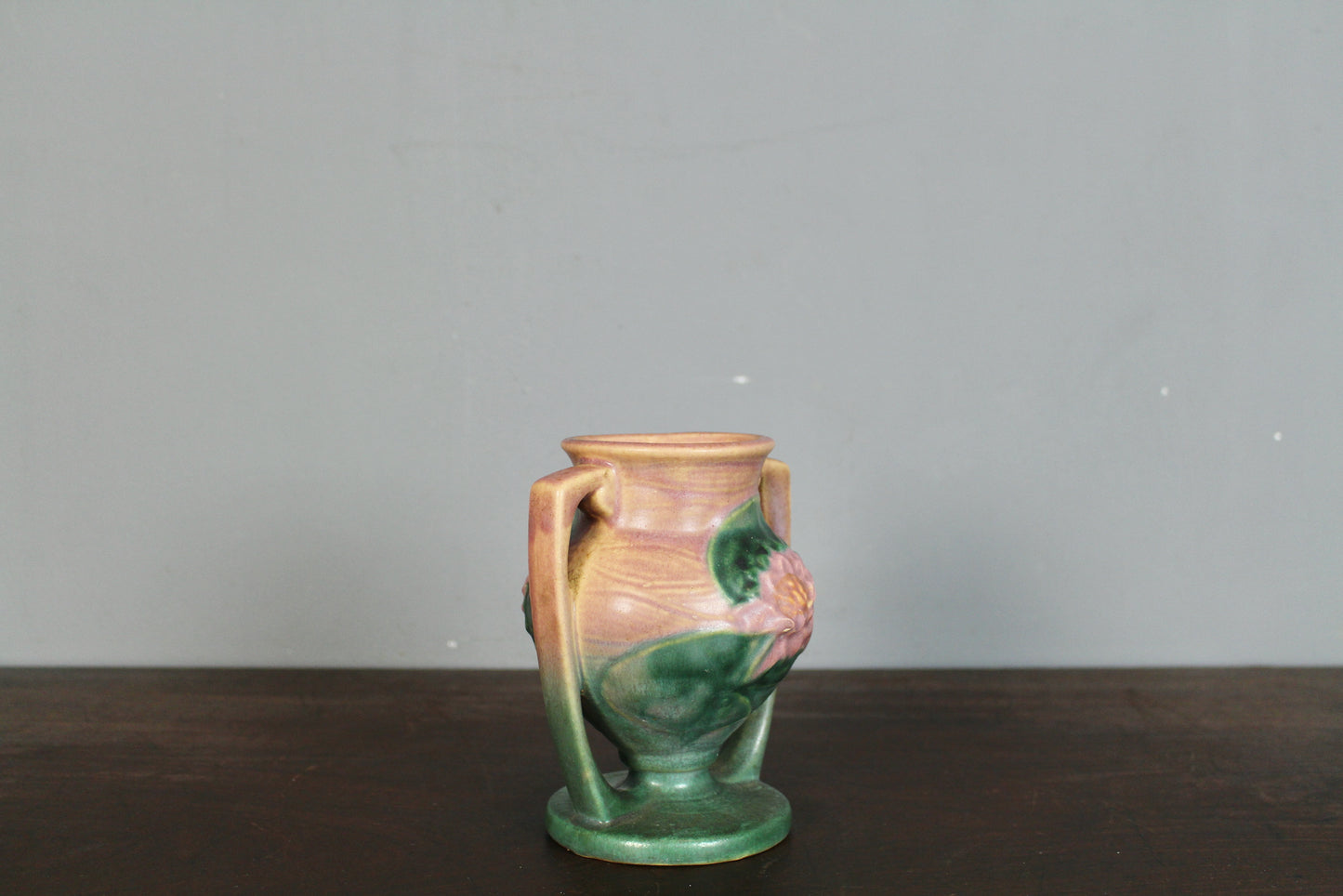 Roseville Water Lily Vase