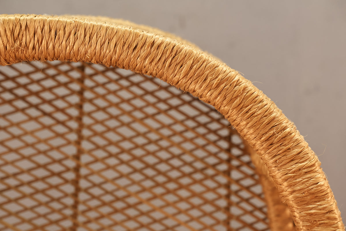 Arched Rattan 4-Tier Shelf - ONLINE ONLY
