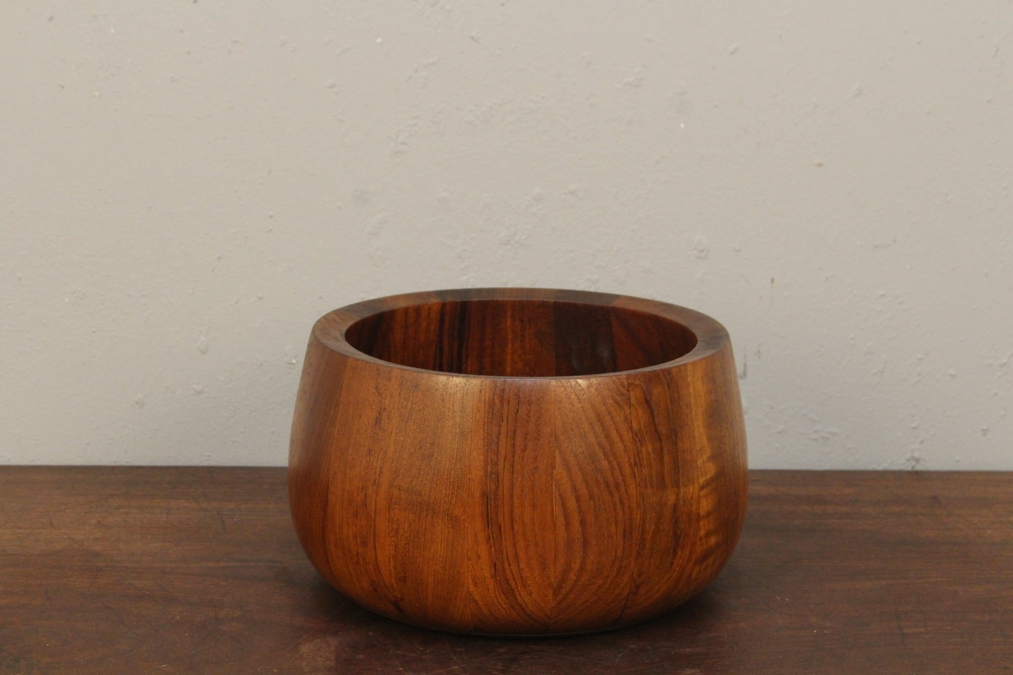 Dansk Teak Brim Salad Bowl - Thumbnail 4