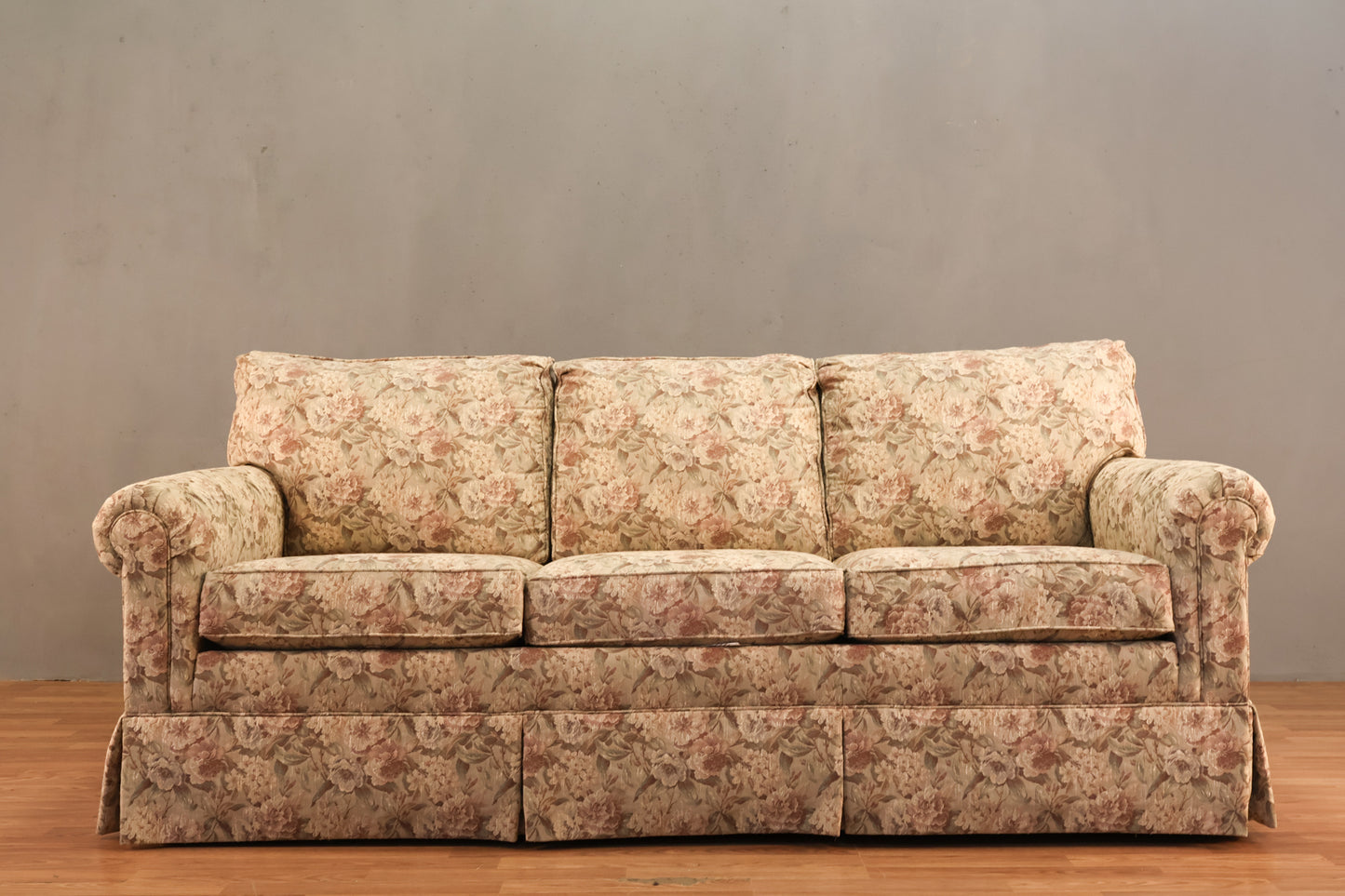 Ethan Allen Floral Sofa - ONLINE ONLY