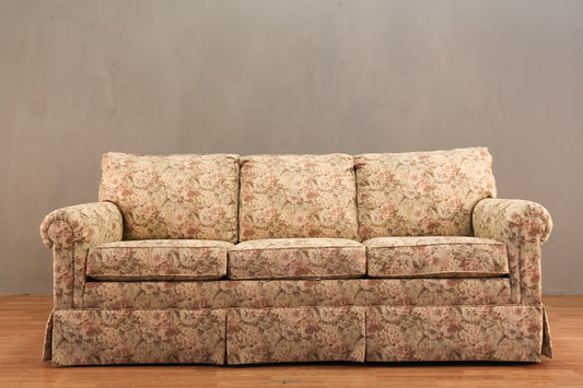 Ethan Allen Floral Sofa - ONLINE ONLY