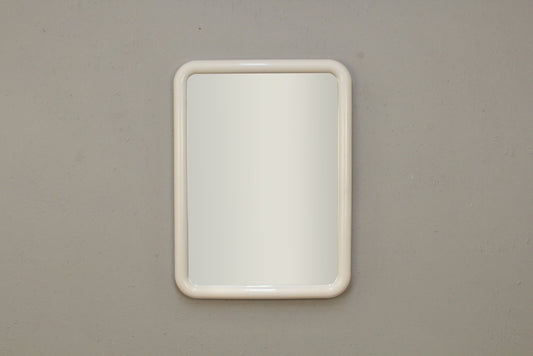 Mod White Plastic Mirror