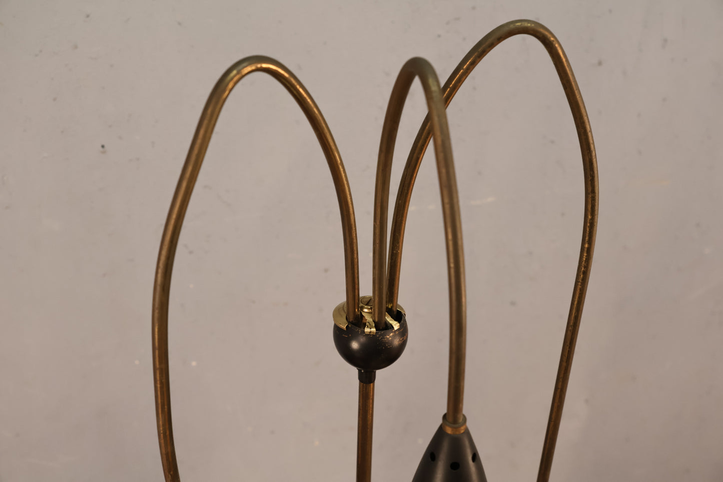 Rupert Nikoll Mid Century Tri-Drop Table Lamp