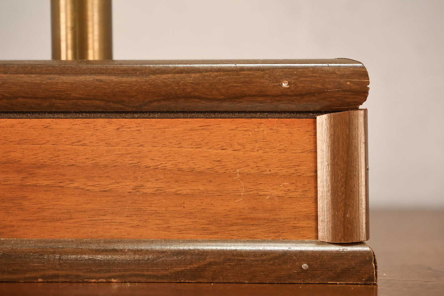 Rupert Nikoll Mid Century Tri-Drop Table Lamp