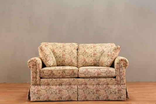 Ethan Allen Floral Loveseat - ONLINE ONLY