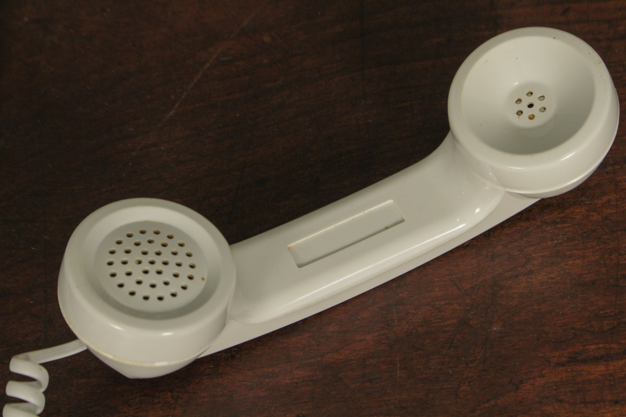1980s White Wall-Mounted Touch-Tone Telephone – Furnish Green