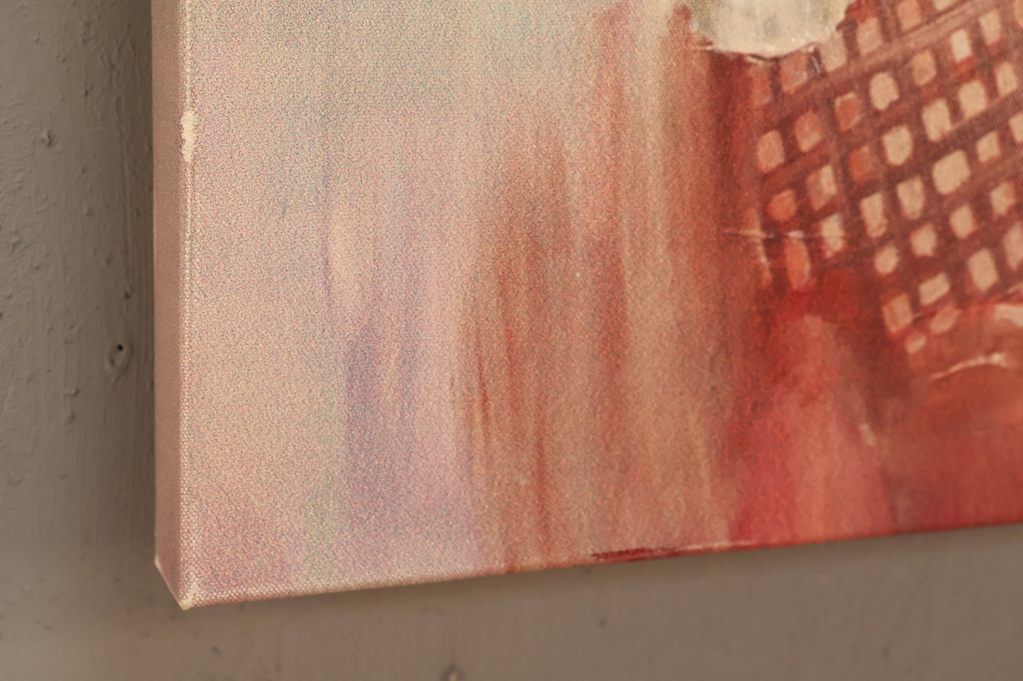 "Rainbow Bull" Painting