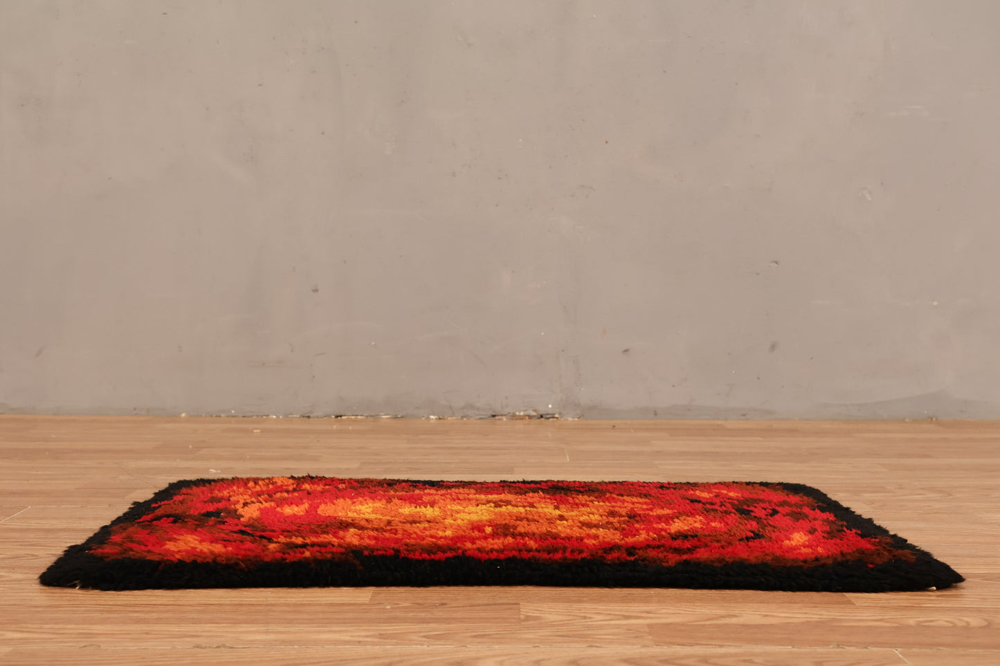 Small Lava Latch Hook Rug