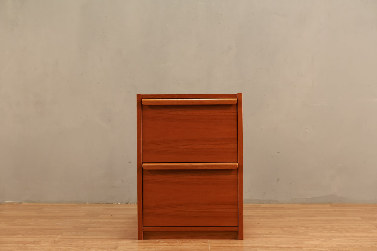 Danish Teak 2-Drawer File Cabinet