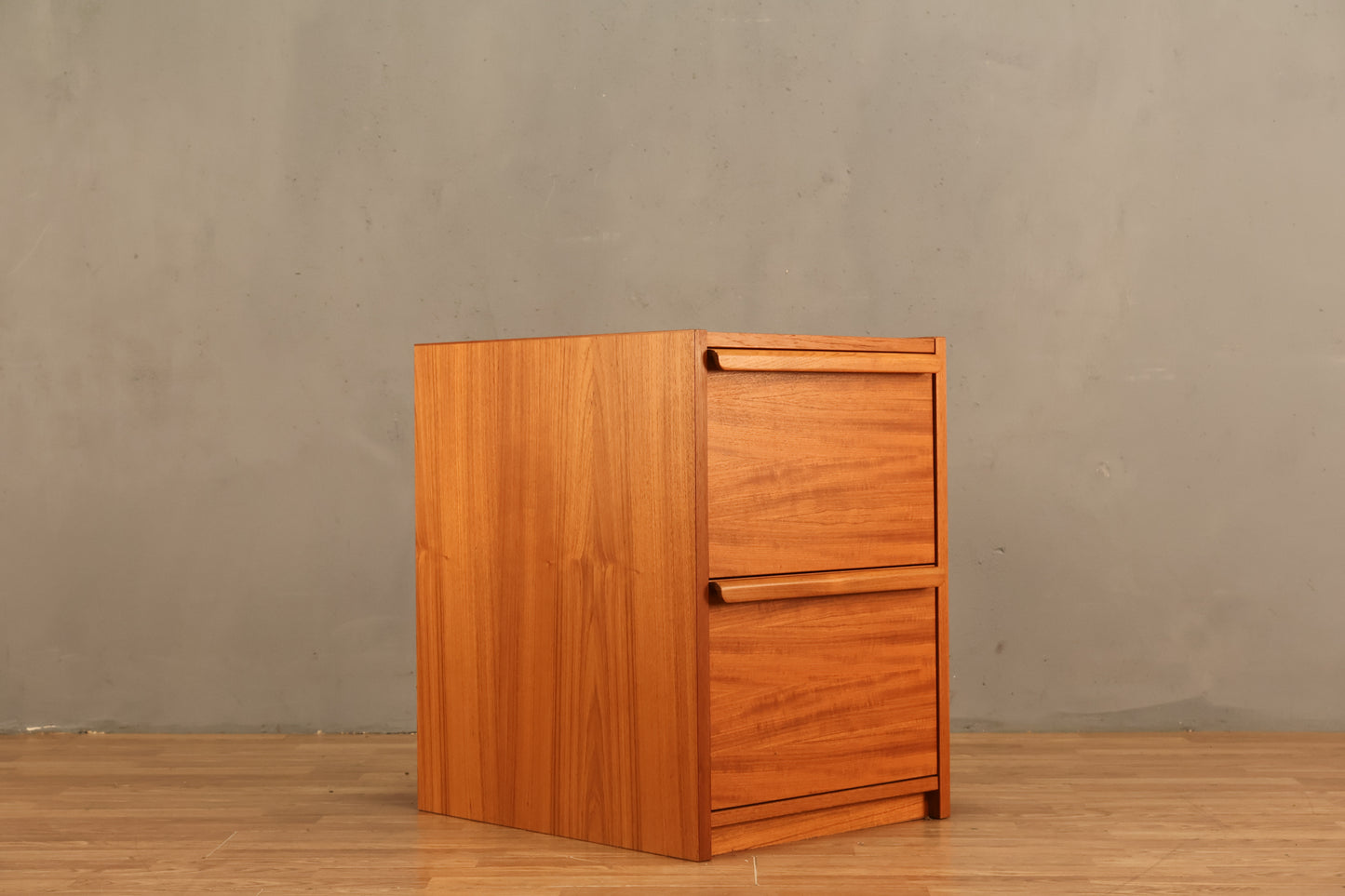Danish Teak 2-Drawer File Cabinet