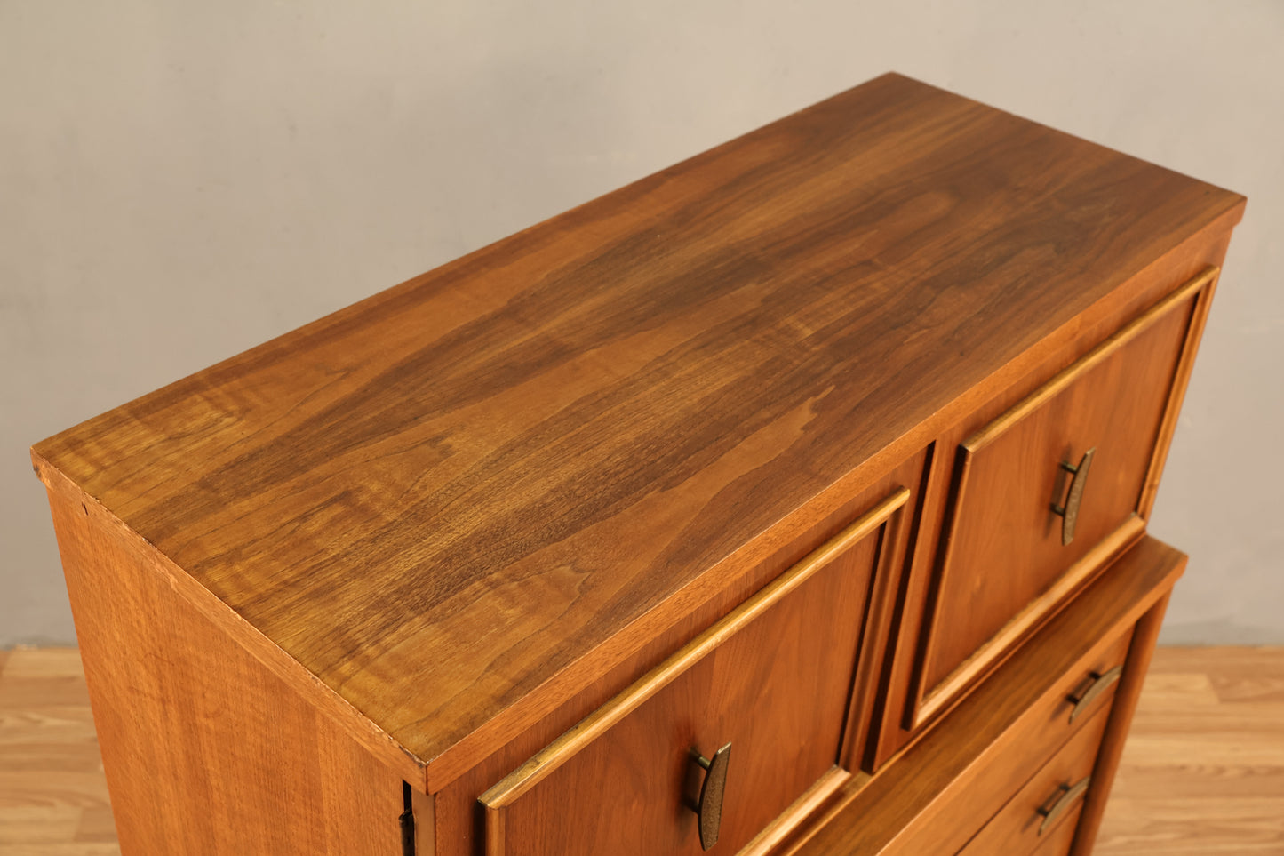 Mid Century Walnut Bachelor's Chest