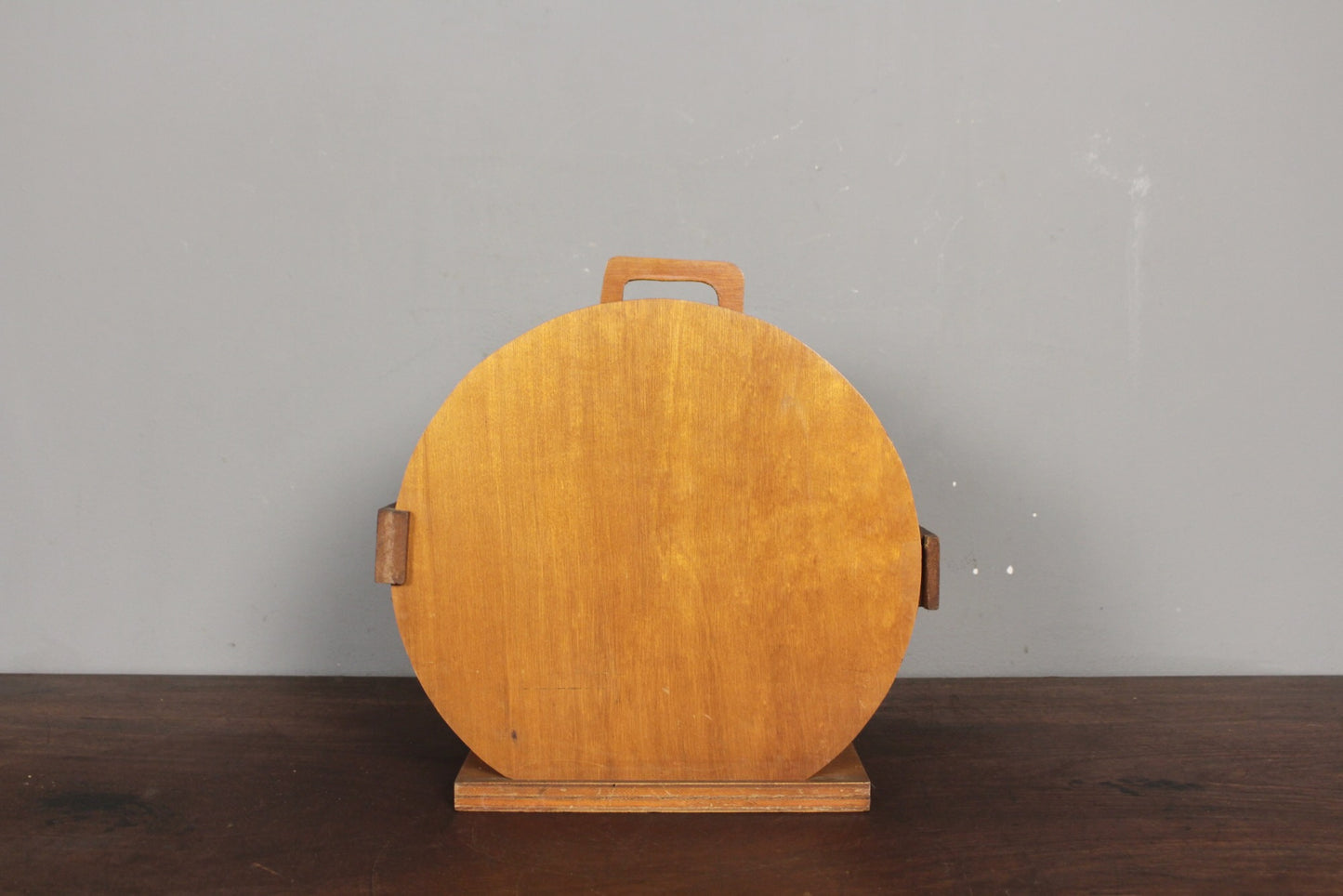 Art Deco Round Magazine Rack