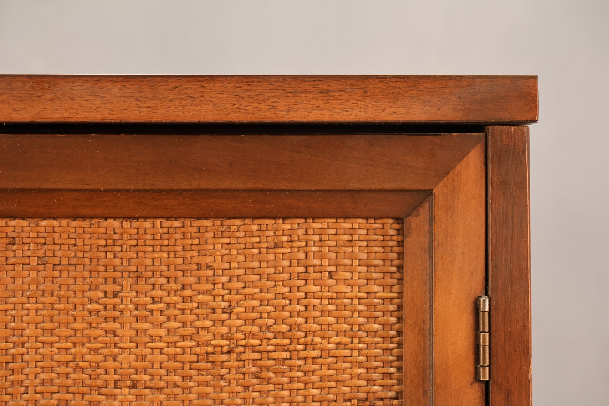 【週末セール】フランスビンテージチェスト60’s Mid Century Walnut & Laminate 5-Drawer Bachelor's Chest – Furnish