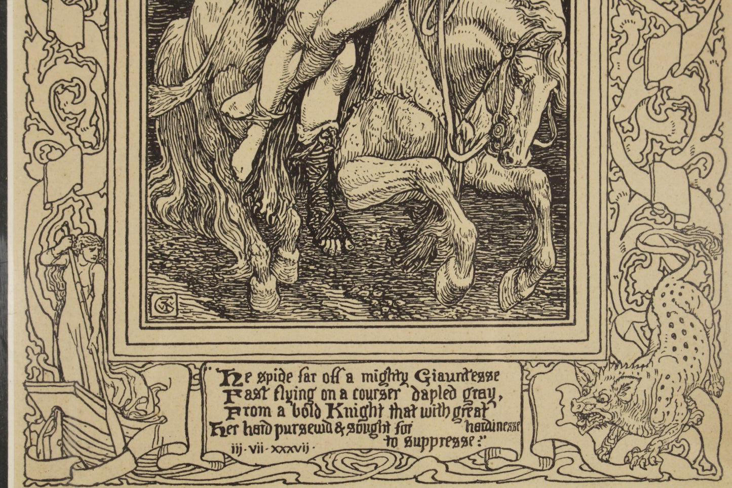 "Scenes from The Faerie Queen Vol.III" Print