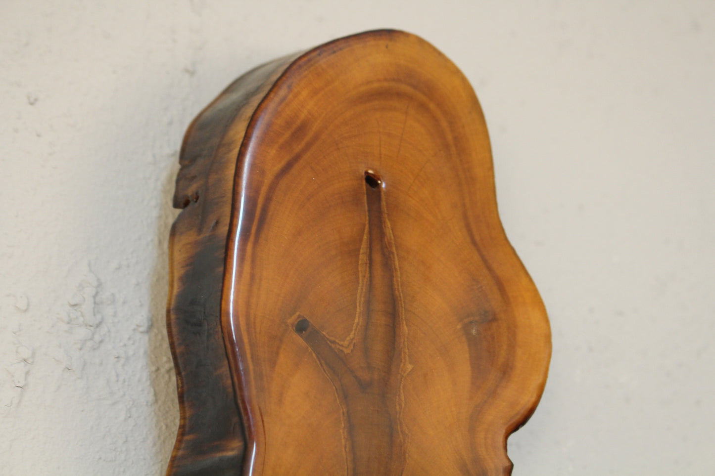 Live Edge Wall Clock