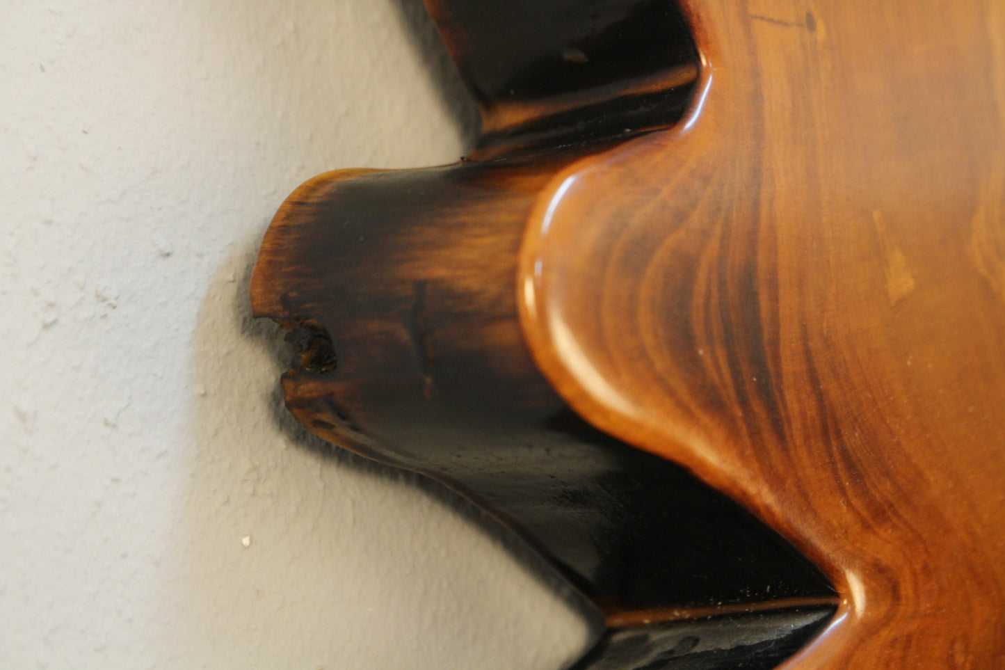 Live Edge Wall Clock