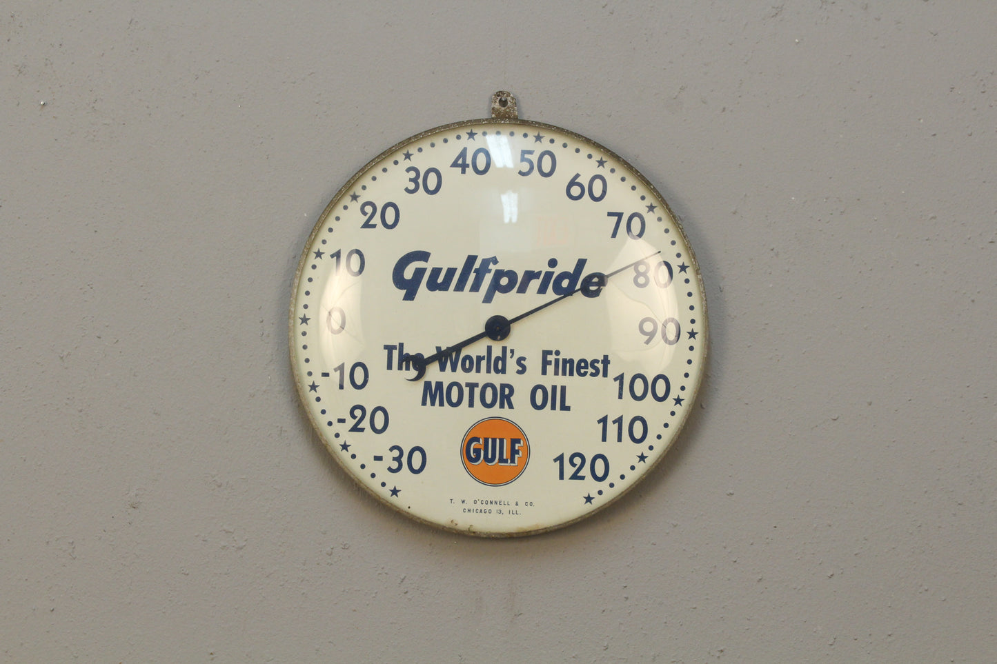 Gulfpride Motor Oil Thermometer